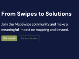 The MapSwipe website in action!