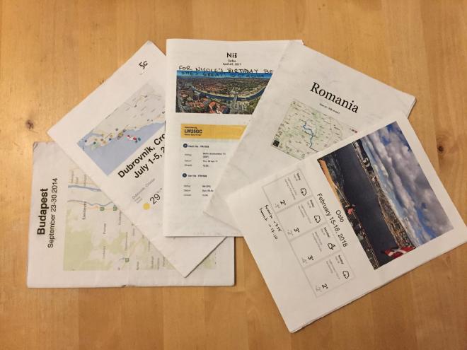 A gorgeous collection of all the maps we've made. 😊